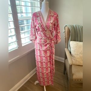 Alexia Admor Belted Kimono Maxi Dress